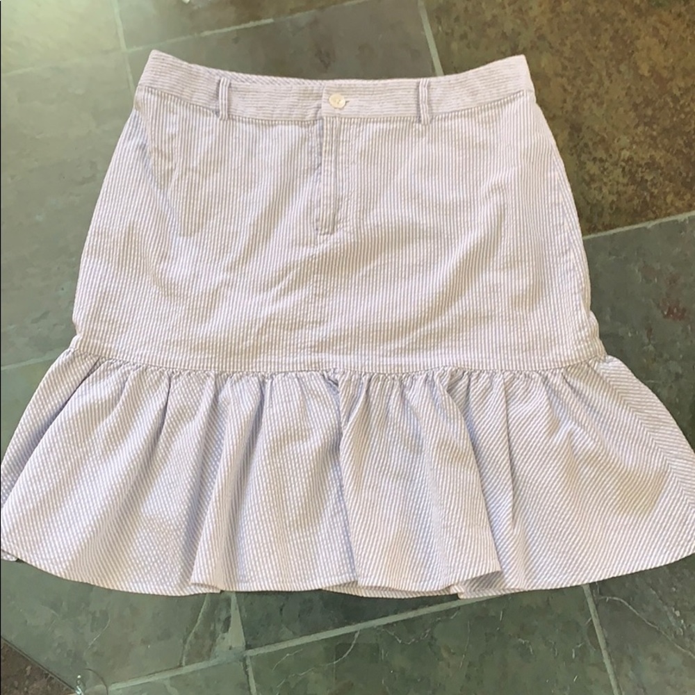 Ralph Lauren Seersucker Skirt